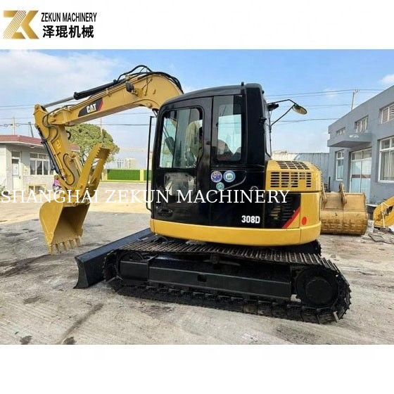 사용 된 8톤 CAT 308 크롤러 발굴기 308D 미니 배거