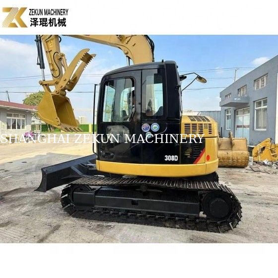 사용 된 8톤 CAT 308 크롤러 발굴기 308D 미니 배거