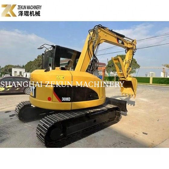 사용 된 8톤 CAT 308 크롤러 발굴기 308D 미니 배거