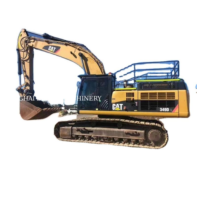 사용 된 CAT 349E 발굴기 49 톤 원본 페인트 판매
