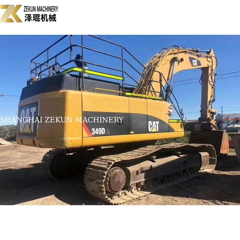 사용 된 CAT 349E 발굴기 49 톤 원본 페인트 판매