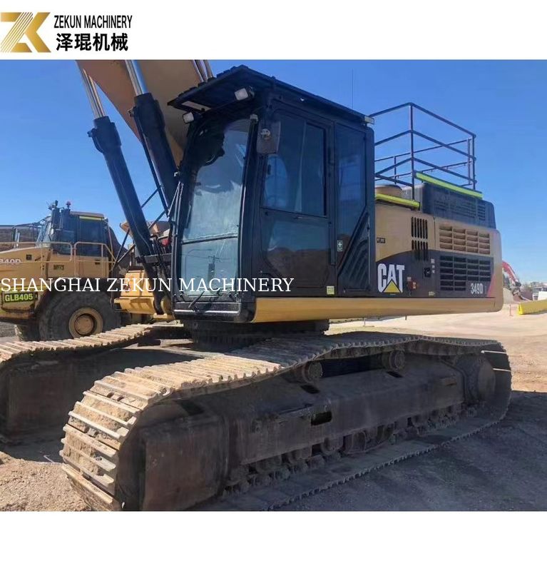 사용 된 CAT 349E 발굴기 49 톤 원본 페인트 판매