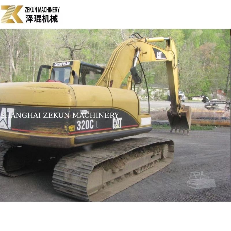 일본 오리지널 Cat 320Cl 크롤러 발굴기 20톤 건설 발굴기 2016년