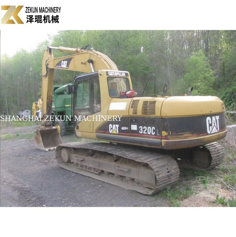 일본 오리지널 Cat 320Cl 크롤러 발굴기 20톤 건설 발굴기 2016년