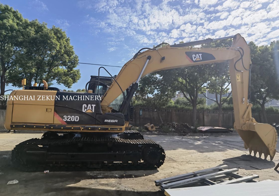 가와사키 수압 펌프 사용 된 CAT 420F 배크호 로더 Caterpillar 416 420 레트로 발굴기