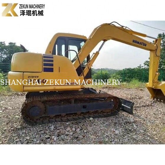 6200KG 기계 무게 사용 코마쓰 PC60-7 발굴기 일본 원본 수압 펌프