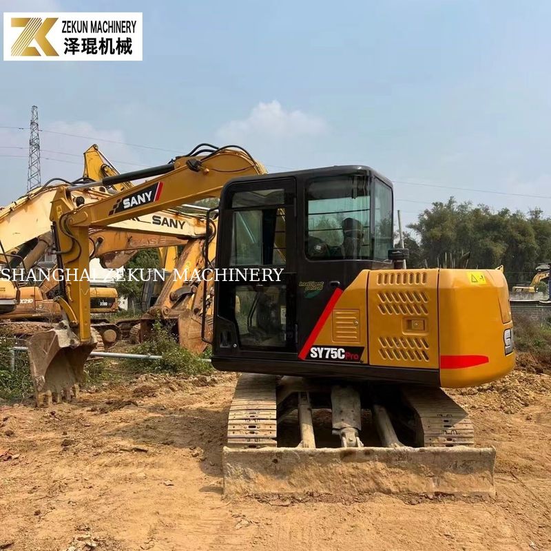 2022년 중고용 7.5T Sany 75C 발굴기 SY75C-8 SY75C PRO 중고용 발굴기