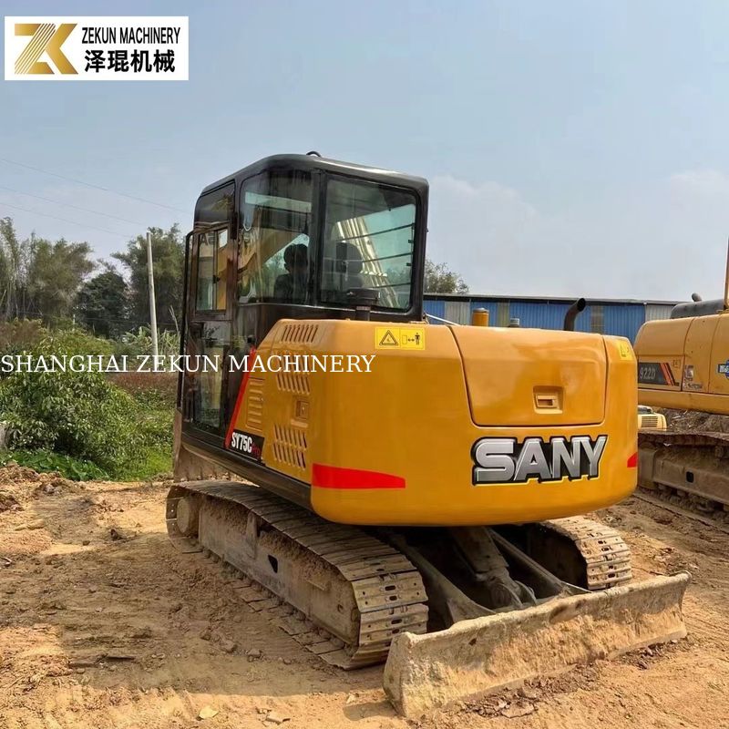 2022년 중고용 7.5T Sany 75C 발굴기 SY75C-8 SY75C PRO 중고용 발굴기