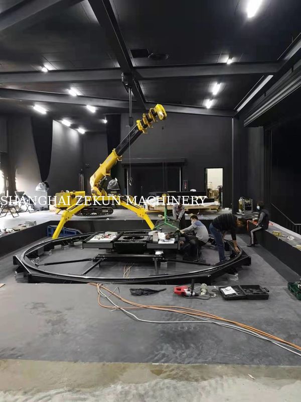 미니 스파이더 리프팅 크롤러 크레인 KB8.0 수압 크레인 최대. 리프팅 높이 15.7m