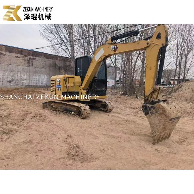 CAT 305.5E2 크롤러 발굴기 5.5 톤 사용 하 고 Caterpillar의 수압 엄지 손가락