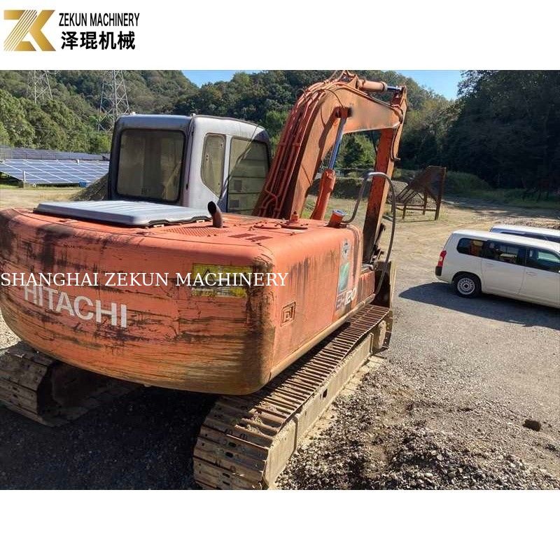 원본 색상 12톤 사용 히타치 EX 120 발굴기 EX120-5 60.5Kw ISUZU 엔진