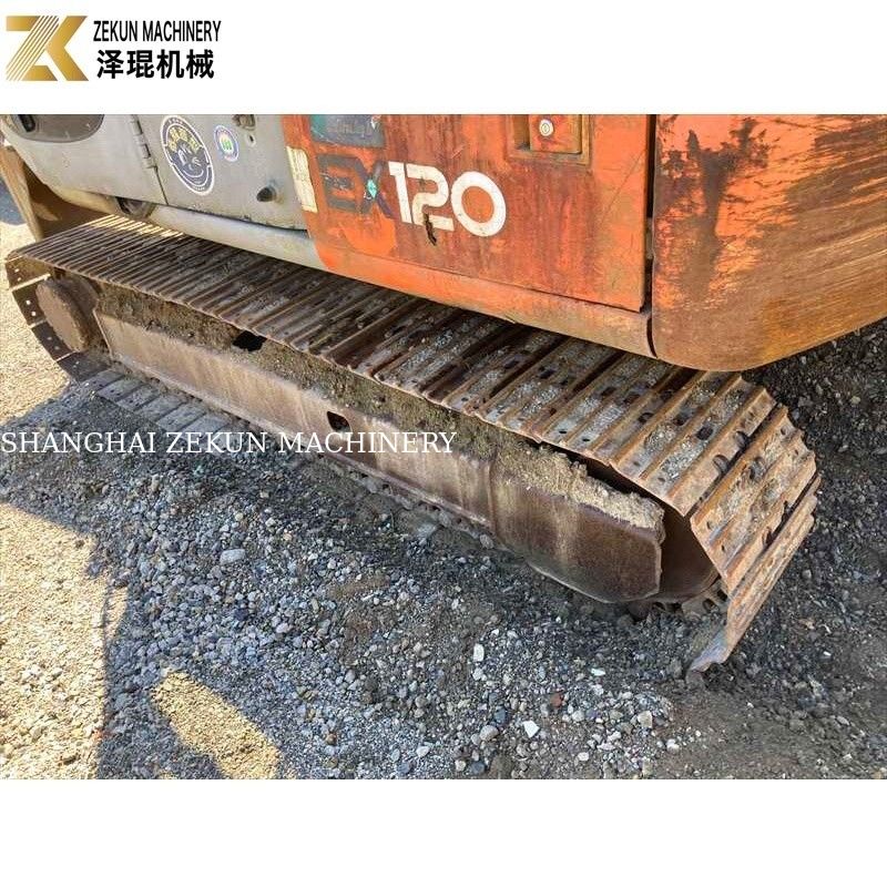 원본 색상 12톤 사용 히타치 EX 120 발굴기 EX120-5 60.5Kw ISUZU 엔진