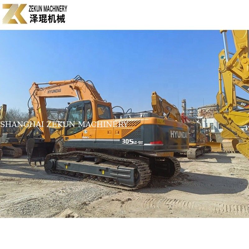 30톤 중고용 현대 305 발굴기 305LC 305LC-9T 한국에서 1.4m3 버킷