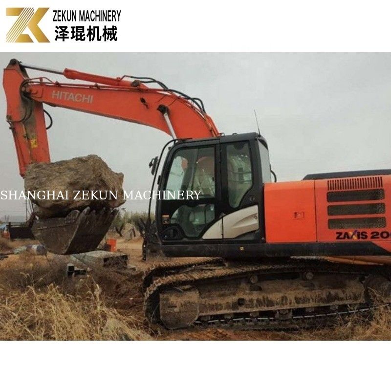 CC-6BG1T 엔진을 가진 히타치 자크시스 200 발굴기에 사용 된 오리지널 수압 실린더