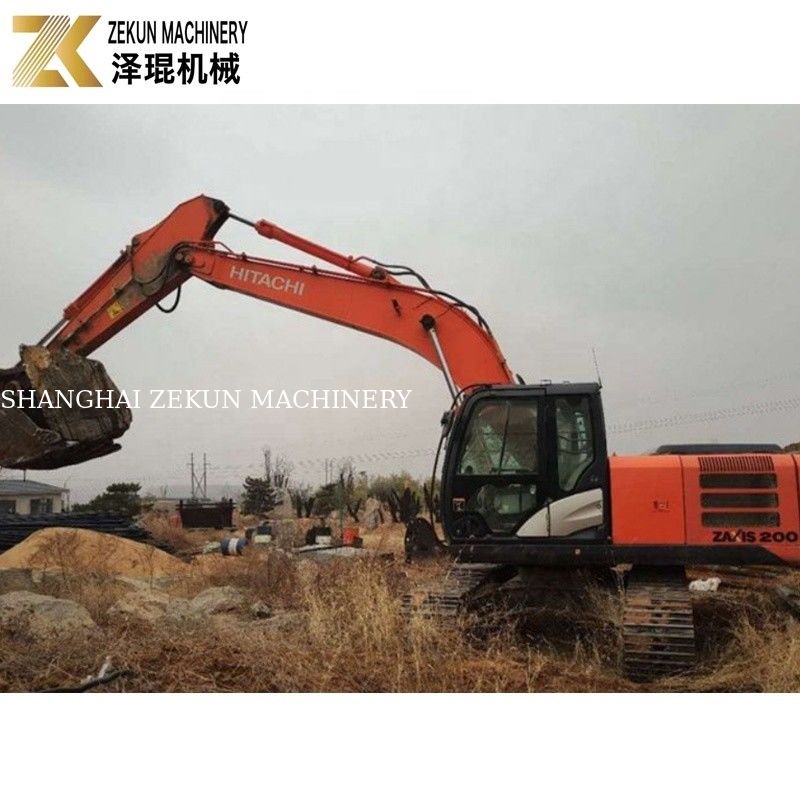 CC-6BG1T 엔진을 가진 히타치 자크시스 200 발굴기에 사용 된 오리지널 수압 실린더