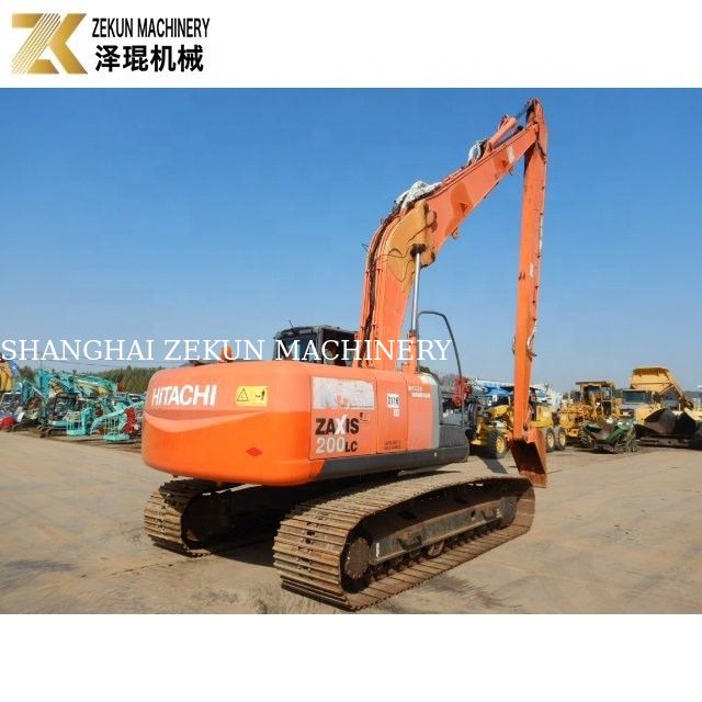 오리지널 ZX200LC-3 장 팔 발굴기 20T 용량 및 장거리 붐
