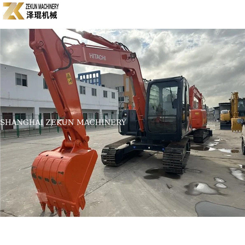 일본에서 사용 된 히타치 ZX70 발굴기와 ISUZU 엔진 및 오리지널 수압 펌프