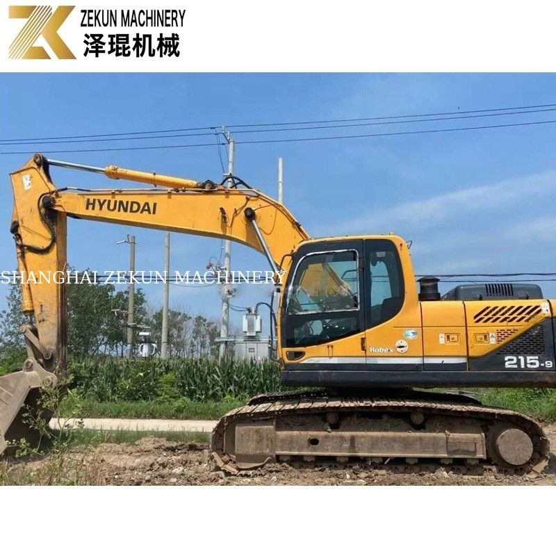 112KW 2018 현대 R215 발굴기 215-9 21.5 톤 중고 발굴기