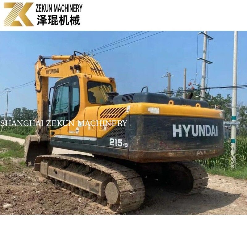 112KW 2018 현대 R215 발굴기 215-9 21.5 톤 중고 발굴기