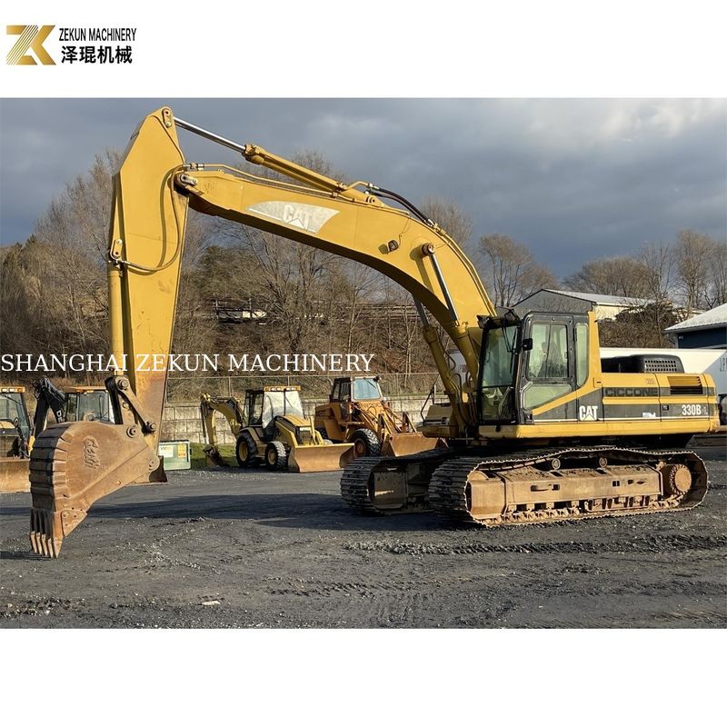 일본산 중고용 CAT 330BL 발굴기 4001~6000시간의 작업시간과 경쟁력