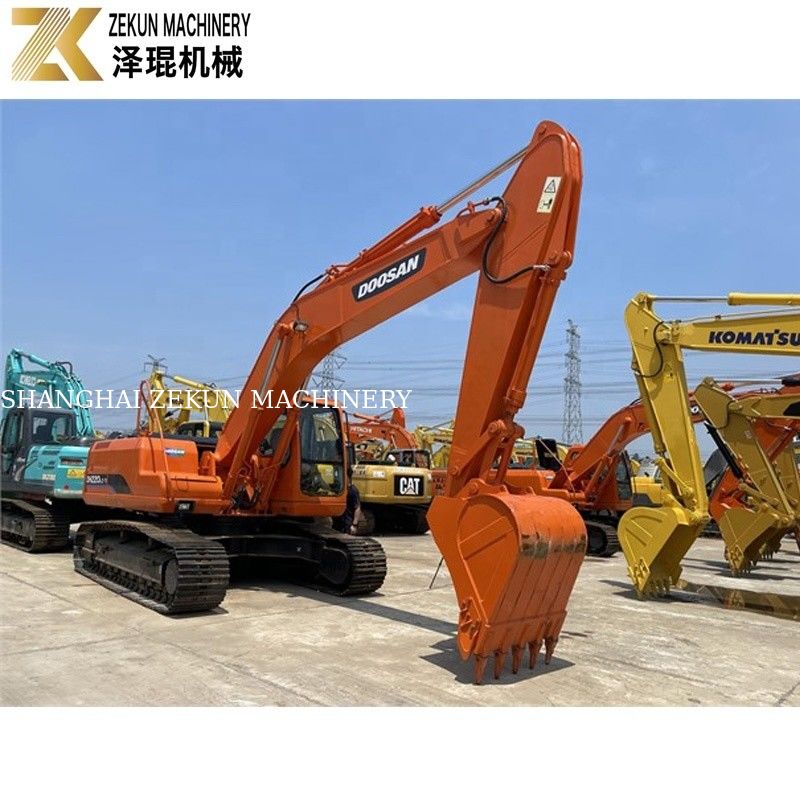 사용 된 땅 채굴기 22톤 Doosan 220 발굴기 DH220LC-7 엔진 21400 K