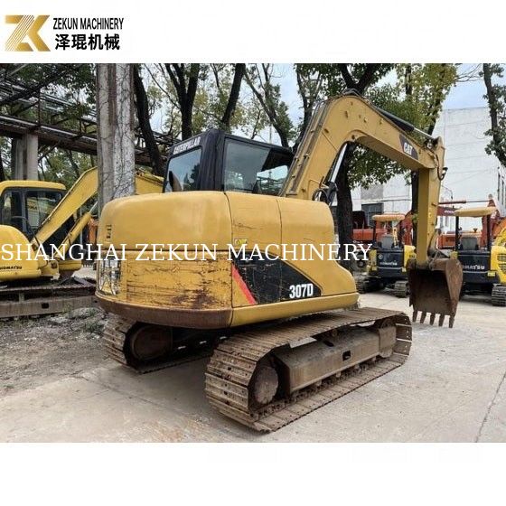 41.5KW 사용 된 CAT 307 발굴기 7톤 사용 된 크롤러 발굴기 건설