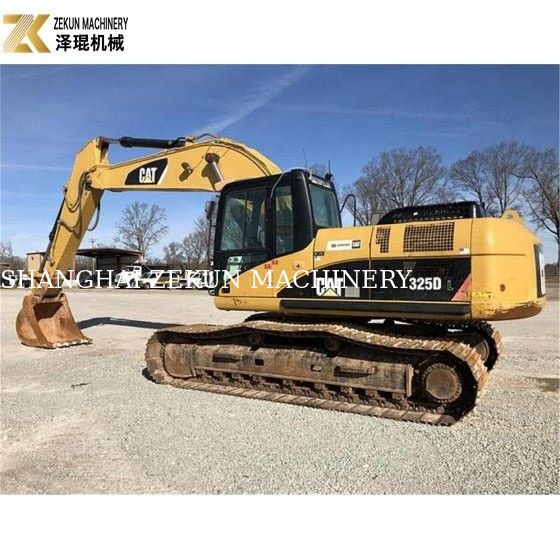 25톤 Caterpillar 325 사용 크롤러 발굴기 140KW 이동형 크롤러 체인