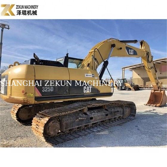 25톤 Caterpillar 325 사용 크롤러 발굴기 140KW 이동형 크롤러 체인