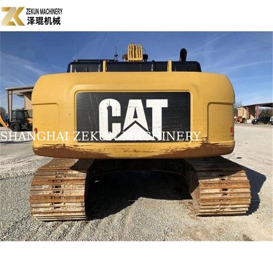 25톤 Caterpillar 325 사용 크롤러 발굴기 140KW 이동형 크롤러 체인