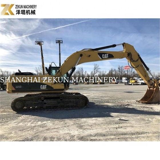25톤 Caterpillar 325 사용 크롤러 발굴기 140KW 이동형 크롤러 체인