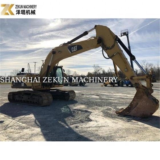 25톤 Caterpillar 325 사용 크롤러 발굴기 140KW 이동형 크롤러 체인