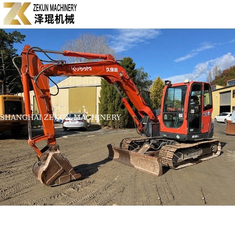 KX185 KX185-3 8 톤 미니 발굴기 쿠보타 185 사용 된 발굴기