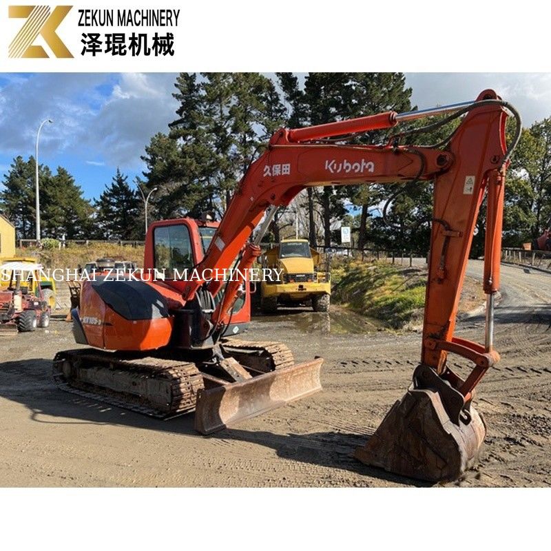 KX185 KX185-3 8 톤 미니 발굴기 쿠보타 185 사용 된 발굴기