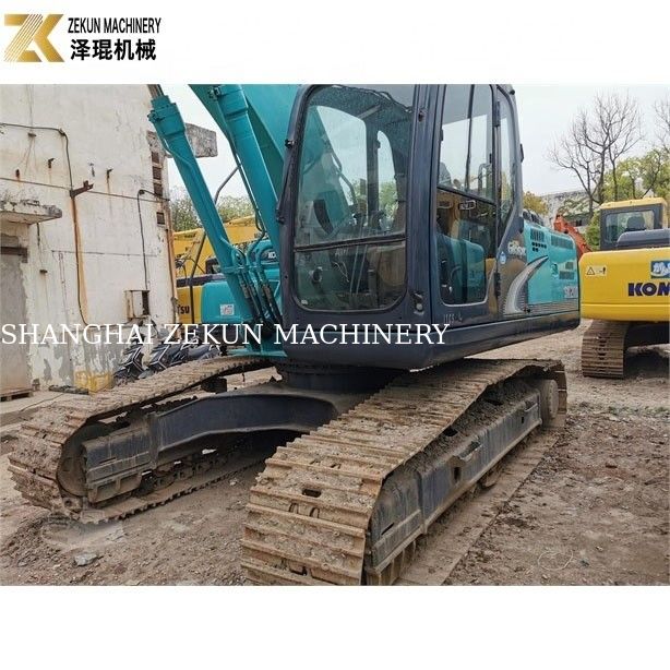 원래 디자인 사용 된 Kobelco SK 200 200-8 파란색 중고 발굴기
