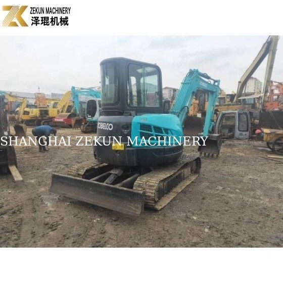 SK55 SK-55 오리지널 엔진 기계와 함께 사용 된 Kobelco Excavator 5.5T
