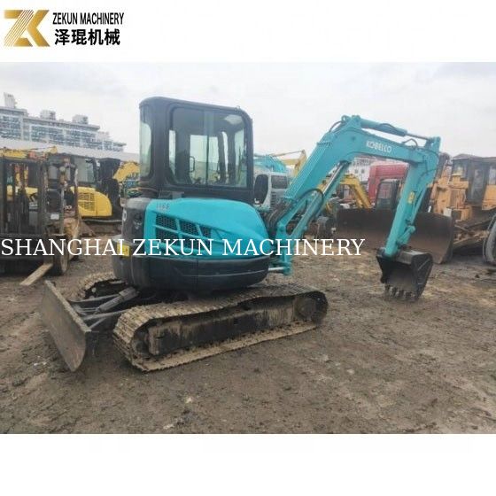SK55 SK-55 오리지널 엔진 기계와 함께 사용 된 Kobelco Excavator 5.5T