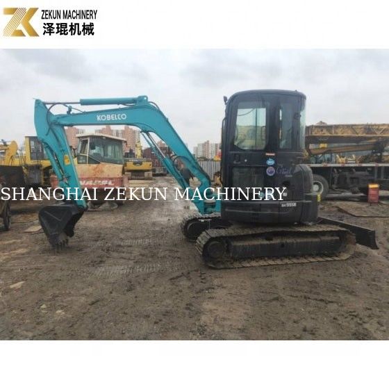 SK55 SK-55 오리지널 엔진 기계와 함께 사용 된 Kobelco Excavator 5.5T