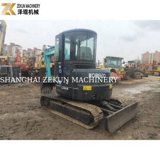 SK55 SK-55 오리지널 엔진 기계와 함께 사용 된 Kobelco Excavator 5.5T