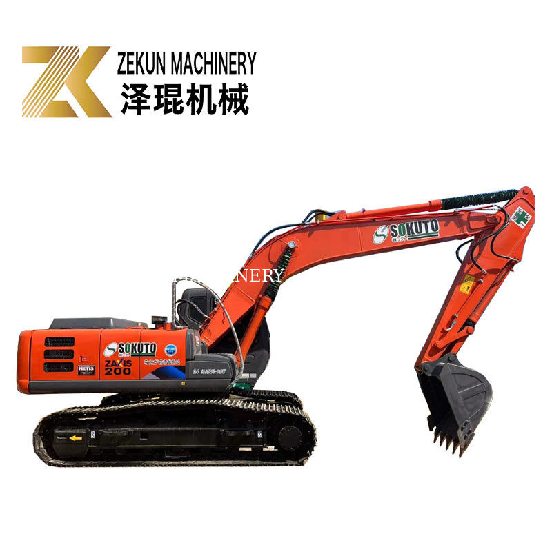 20톤 중고 HITACHI ZX 200-3G 크롤러 발굴기 발굴기 좋은 상태