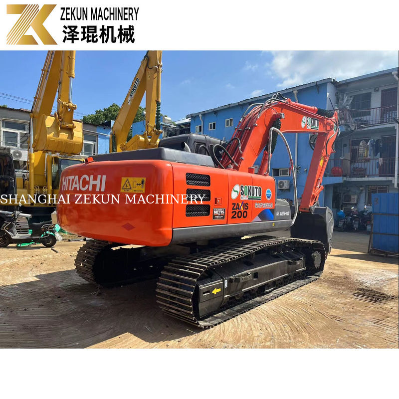 20톤 중고 HITACHI ZX 200-3G 크롤러 발굴기 발굴기 좋은 상태