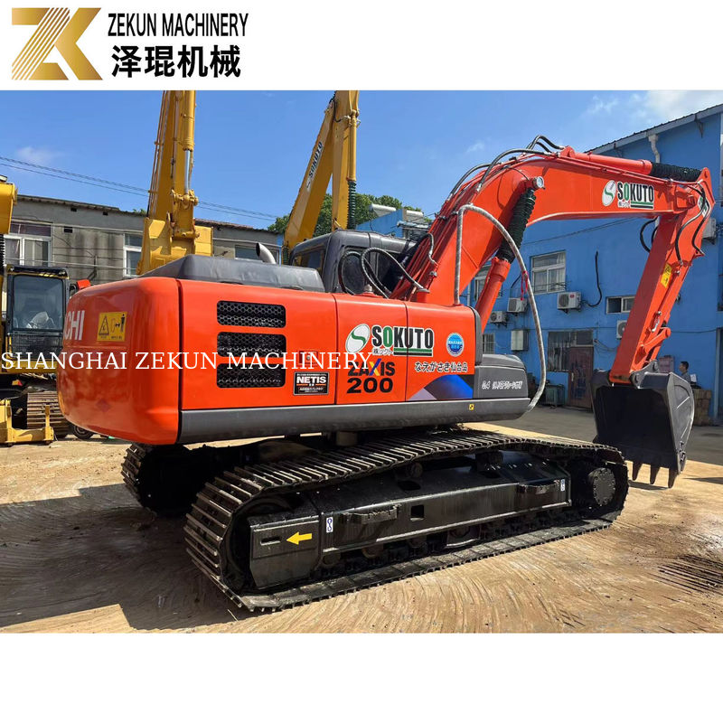 20톤 중고 HITACHI ZX 200-3G 크롤러 발굴기 발굴기 좋은 상태