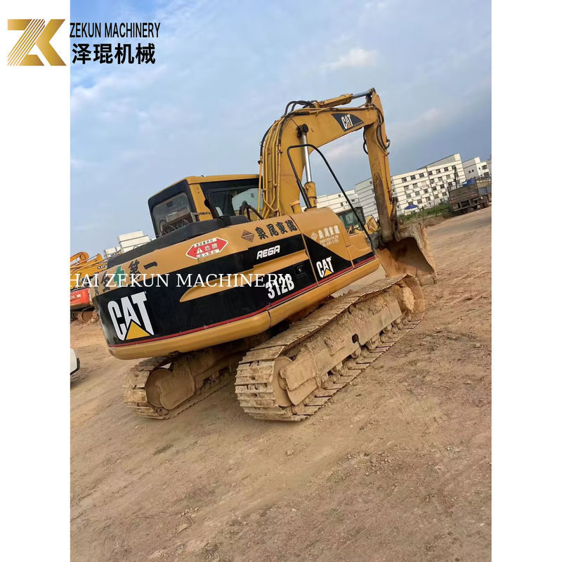 2000년 카트 312B 중고용 크롤러 발굴기 12톤 63KW 중고용 발굴기