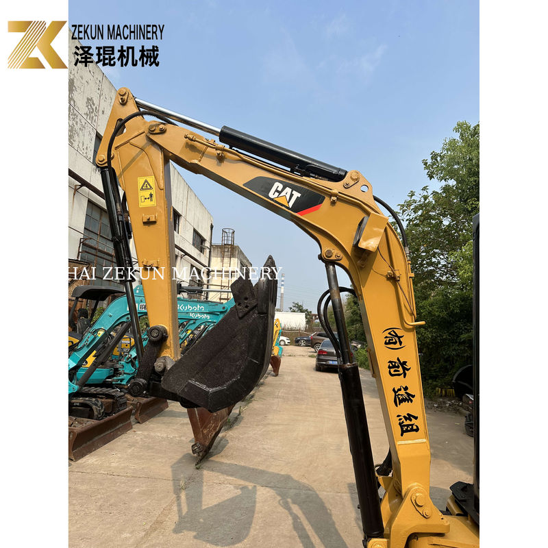 사용 된 Caterpillar Cat 303 미니 트랙 발굴기 0.12M3 버킷 2020 년