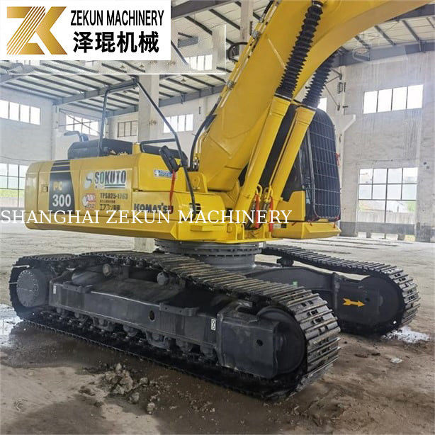 32톤 1.8m3 사용 된 휠 로더 KOMATSU PC 300-7LC HD 6LE LC-8