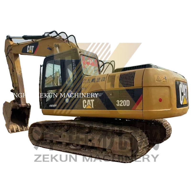 일본에서 사용 된 20000KG 기계 무게의 CAT 320D 발굴기 좋은 상태