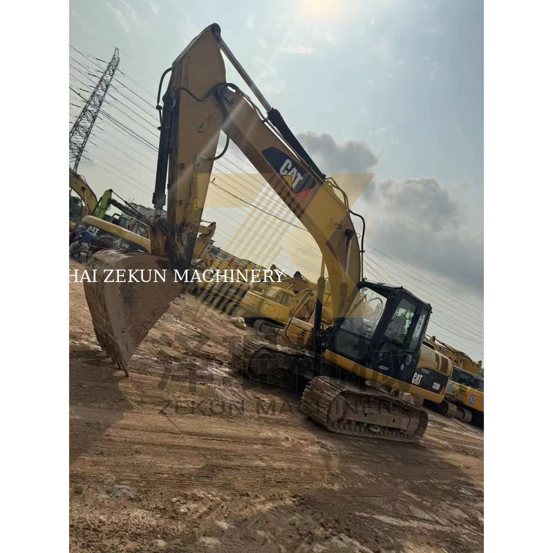 일본에서 사용 된 20000KG 기계 무게의 CAT 320D 발굴기 좋은 상태