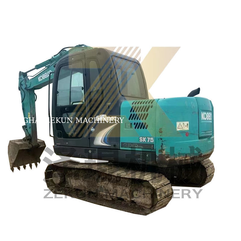 0.4m3 버킷 용량 2017 상하이에서 사용 된 Kobelco 907 E307D Sk75 Sk75-11 발굴기