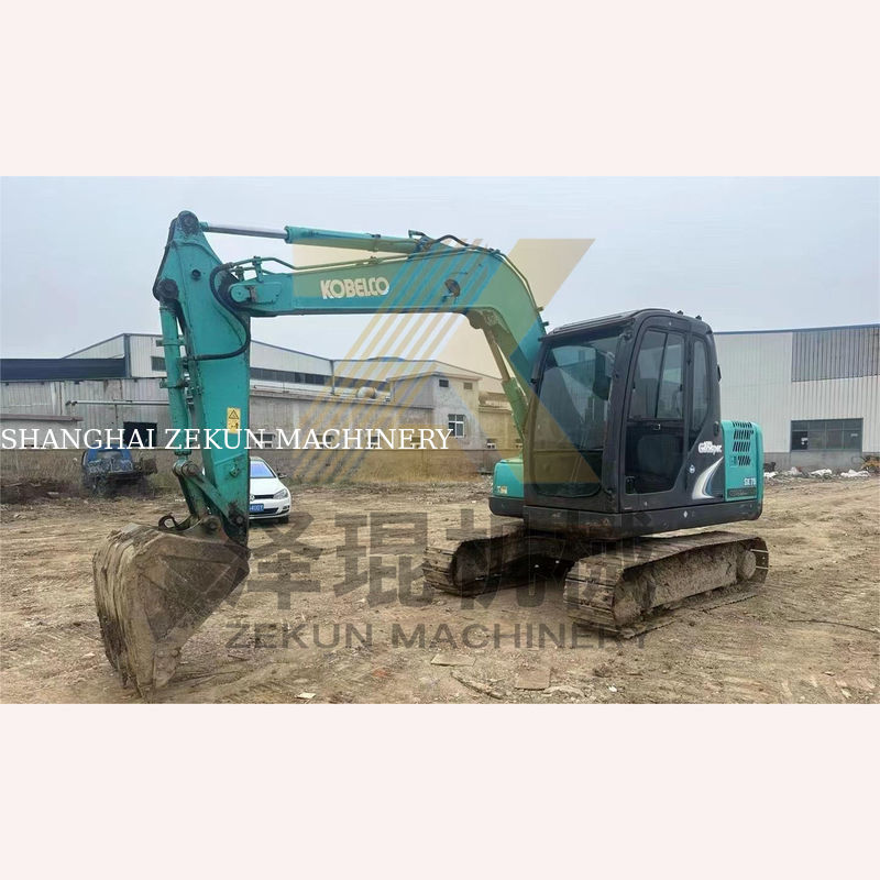 0.4m3 버킷 용량 2017 상하이에서 사용 된 Kobelco 907 E307D Sk75 Sk75-11 발굴기