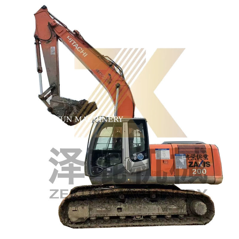 히타치 ZX200-3 크롤러 발굴기 ISUZU 엔진 6500 작업 시간 상하이