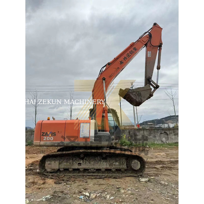 히타치 ZX200-3 크롤러 발굴기 ISUZU 엔진 6500 작업 시간 상하이